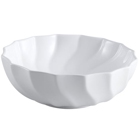 Fauceture EV9143 Odyssey Vessel Sink, White - White