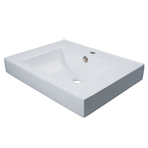 Fauceture EV9620 Mission Vessel Sink, White - White