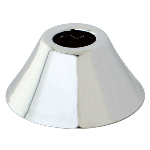 Kingston Brass FLBELL11161 11/16" O.D. Compression Bell Flange, Chrome - Polished Chrome