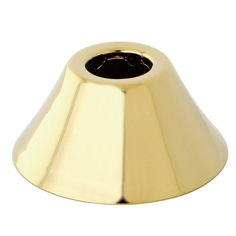 Kingston Brass FLBELL11162 11/16" O.D. Compression Bell Flange, Polished Brass - Polished Brass