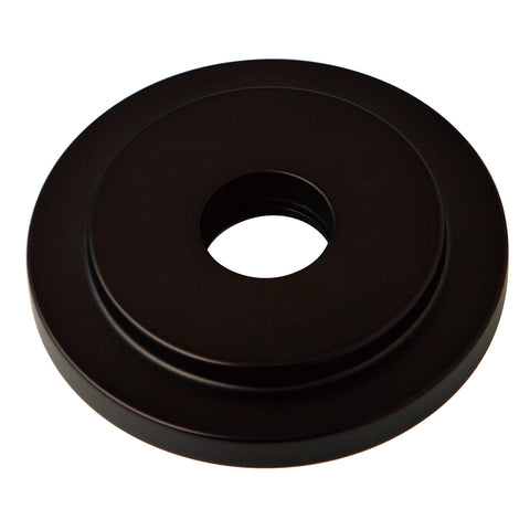 Kingston Brass FLEURO5 Heavy Duty Round Solid Cast Brass Shower Flange, Oil Rubbed Bronze - Oil Rubbed Bronze