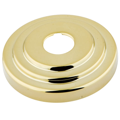Kingston Brass FLMODERN2 Made to Match 3/4" Escutcheon, Polished Brass - Polished Brass