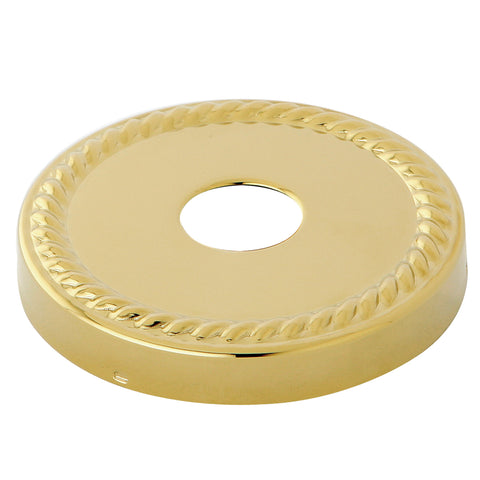 Kingston Brass FLROPE2 Made to Match 3/4" Escutcheon, Polished Brass - Polished Brass