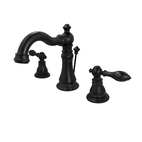 Fauceture FS1975ACL Widespread Lavatory Faucet, Oil Rubbed Bronze - Oil Rubbed Bronze