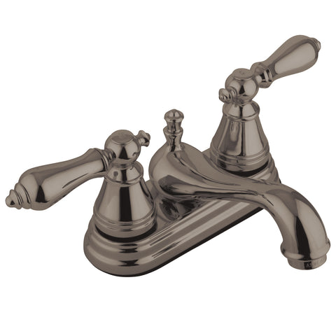 Fauceture FS3608AL 4-Inch Centerset Lavatory Faucet, Satin Nickel - Satin Nickel