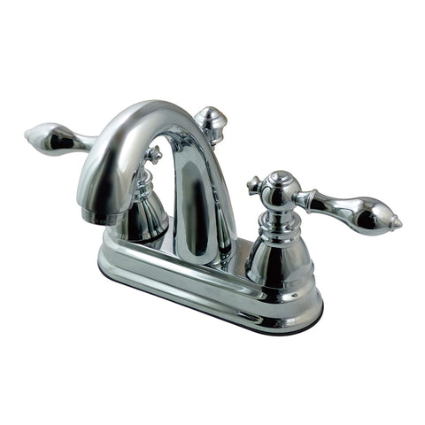 Fauceture FS5611ACL 4-Inch Centerset Lavatory Faucet, Polished Chrome - Polished Chrome