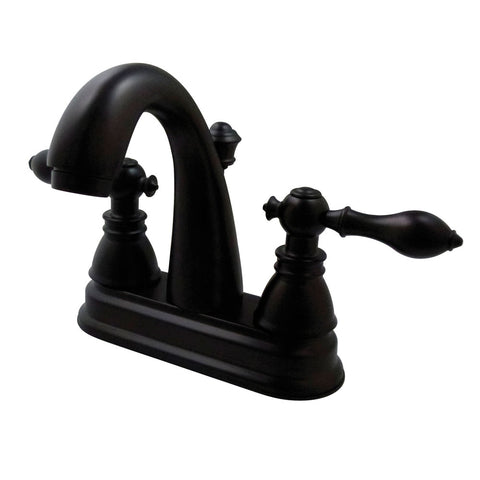 Fauceture FS5615ACL 4-Inch Centerset Lavatory Faucet, Oil Rubbed Bronze - Oil Rubbed Bronze