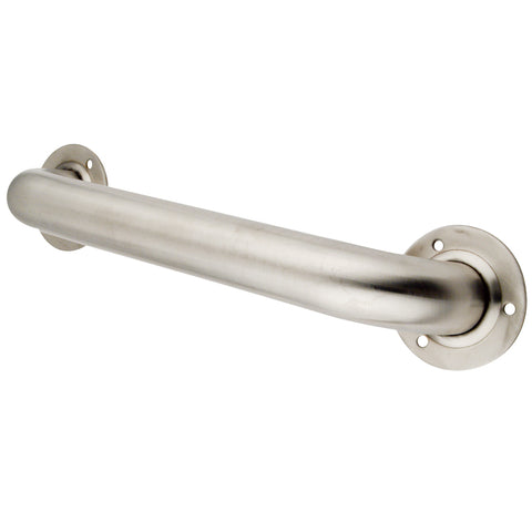 Kingston Brass GB1212ES 12 Stainless Steel Grab Bar, Satin Nickel - Satin Nickel