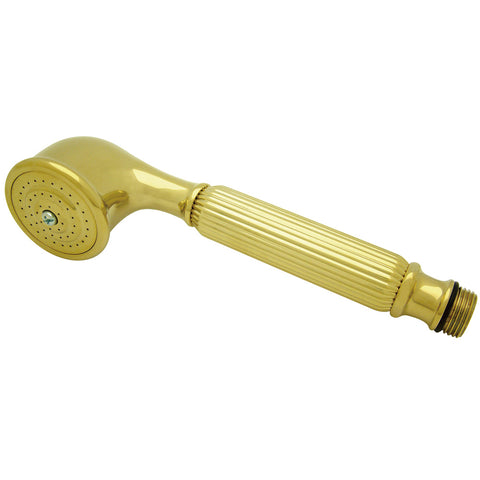 Kingston Brass K103A2 Restoration Handshower, Polished Brass - Polished Brass