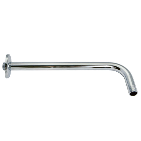 Kingston Brass K112A1 Claremont Raindrop Shower Arm, Polished Chrome - Polished Chrome