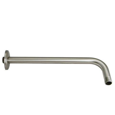 Kingston Brass K112A8 Claremont Raindrop Shower Arm, Satin Nickel - Satin Nickel