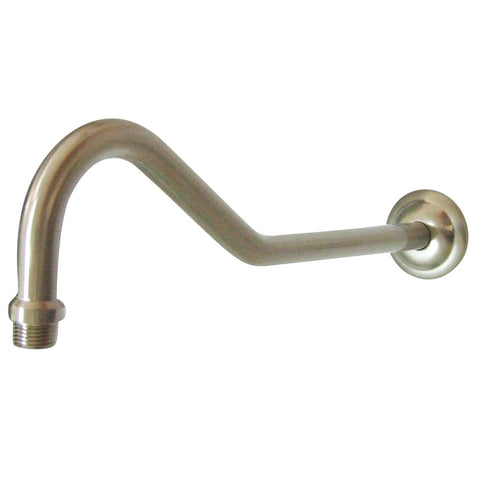 Kingston Brass K117C8 Restoration 17" Shower Arm, Satin Nickel - Satin Nickel