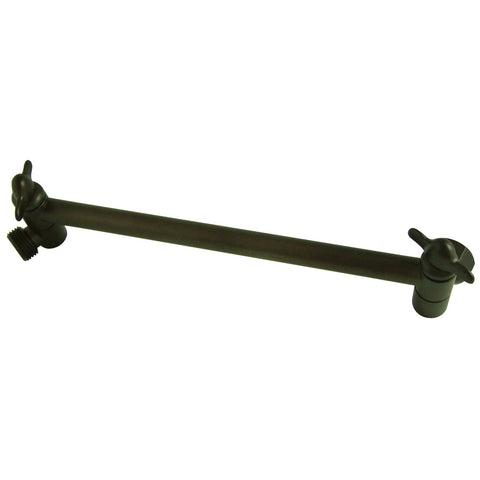 Kingston Brass K153A5 Plumbing Parts 10" High-Low Shower Arm Adjustable, Oil Rubbed Bronze - Oil Rubbed Bronze