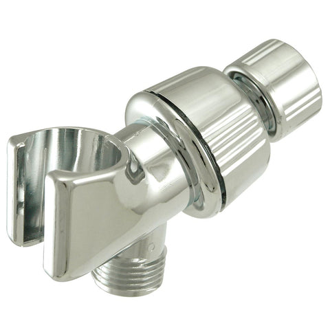 Kingston Brass K170A1 Trimscape Handheld Shower Wall Mount Bracket With Hose Outlet, Polished Chrome - Polished Chrome