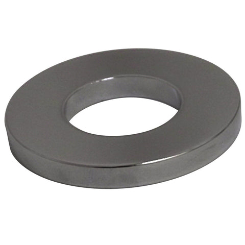 Kingston Brass K173M1F Trimscape Modern Flange For K173M1, Polished Chrome - Polished Chrome