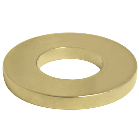 Kingston Brass K173M2F Shower Arm Flange For K173M1, Polished Brass - Polished Brass