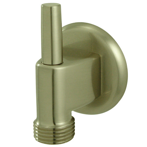 Kingston Brass K174A8 Wall Mount Water Supply Elbow With Pin Wall Hook, Satin Nickel - Satin Nickel