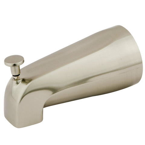 Kingston Brass K188A8 5" Tub Spout with Diverter, Satin Nickel - Satin Nickel