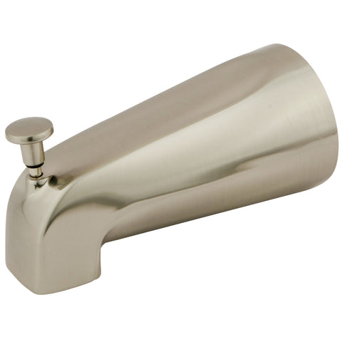 Kingston Brass K189A8 5" ZINC Tub Spout with Diverter, Satin Nickel - Satin Nickel