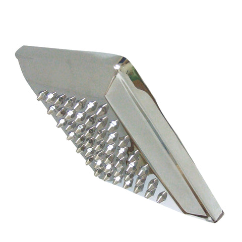 Kingston Brass K408A1 8" Brass Square Shower Head  49 Channel, Polished Chrome - Polished Chrome