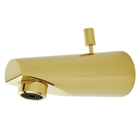 Kingston Brass K6184A2 Spout For Tub & Shower Faucet With Diverter, Polished Brass - Polished Brass