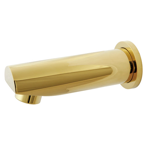 Kingston Brass K8187A2 Deco Tub Faucet Spout with Flange, Polished Brass - Polished Brass