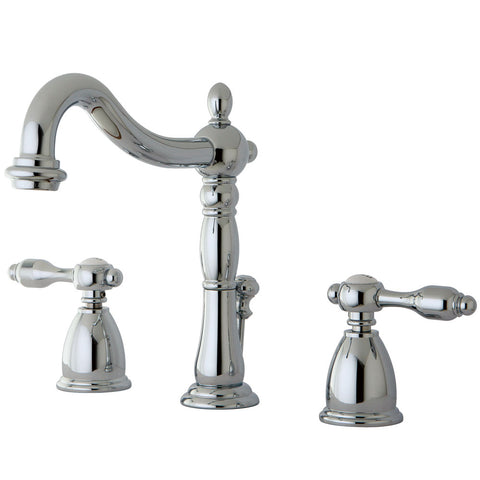 Kingston Brass KB1971TAL Widespread Lavatory Faucet, Polished Chrome - Polished Chrome