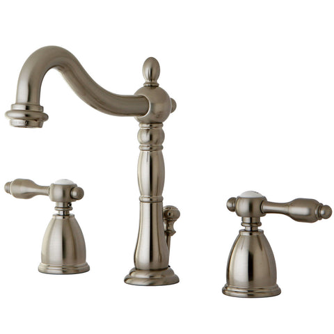 Kingston Brass KB1978TAL Widespread Lavatory Faucet, Satin Nickel - Satin Nickel