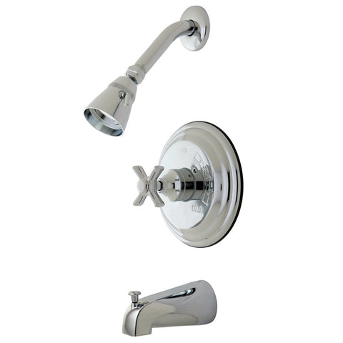 Kingston Brass KB2631ZX Tub/Shower Faucet, Polished Chrome - Polished Chrome