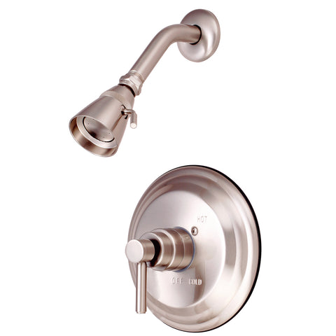 Kingston Brass KB2638DLSO Concord Tub & Shower Faucet (Tub Spout Not Included), Satin Nickel - Satin Nickel