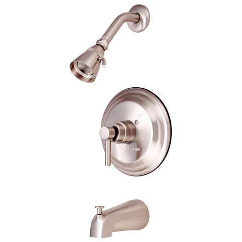 Kingston Brass  KB2638DLT Concord Single Handle Tub & Shower, Trim only - Satin Nickel