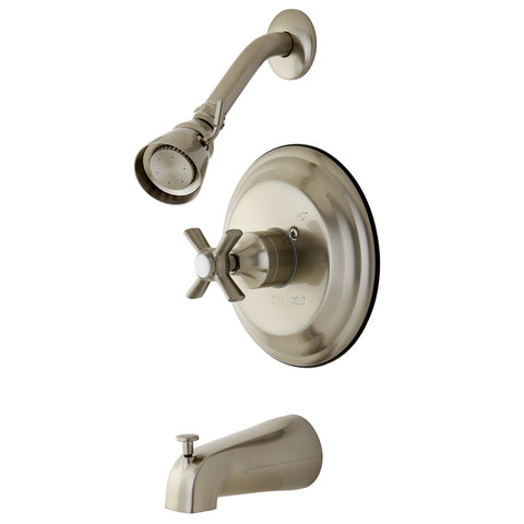 Kingston Brass KB2638ZX Tub/Shower Faucet, Satin Nickel - Satin Nickel
