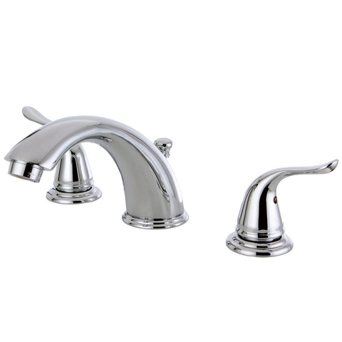 Kingston Brass KB2961YL Widespread Lavatory Faucet, Polished Chrome - Polished Chrome