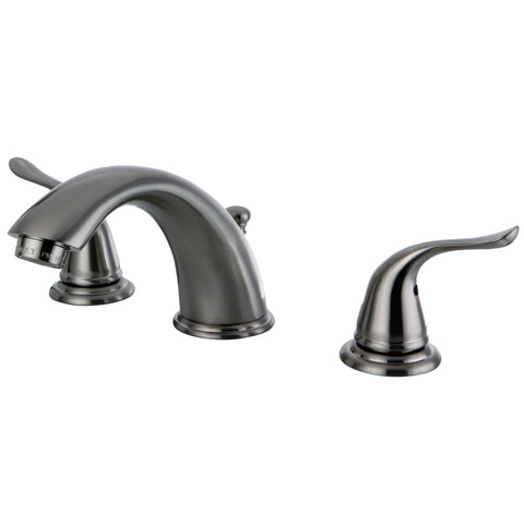 Kingston Brass KB2968YL Widespread Lavatory Faucet, Satin Nickel - Satin Nickel
