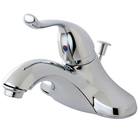 Kingston Brass KB5541YL Single-Handle 4-Inch Centerset Lavatory Faucet, Polished Chrome - Polished Chrome