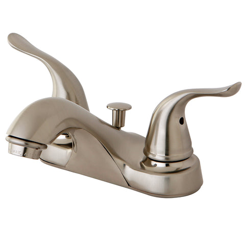 Kingston Brass KB5628YL 4-Inch Centerset Lavatory Faucet, Satin Nickel - Satin Nickel