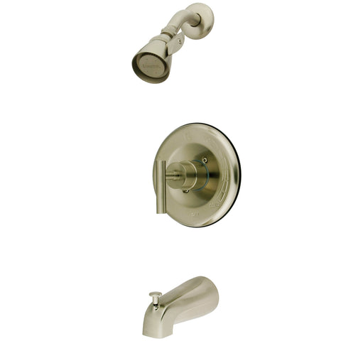 Kingston Brass KB6638CML Manhattan Tub & Shower Faucet, Satin Nickel - Satin Nickel