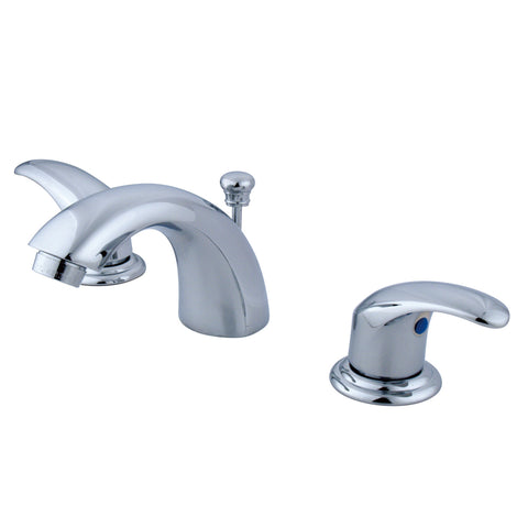 Kingston Brass KB6951LL Legacy 4"-12" Mini Widespread Lavatory Faucet With Pop-Up, Polished Chrome - Polished Chrome