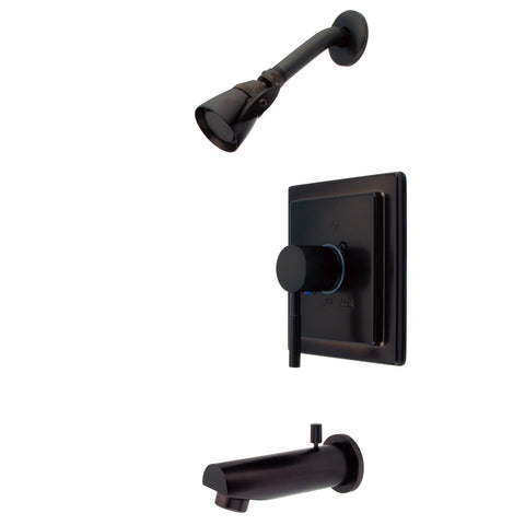 Kingston Brass KB8655DL Tub & Shower Faucet, Oil Rubbed Bronze - Oil Rubbed Bronze