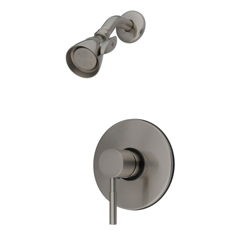 Kingston Brass KB8698DLSO Concord Tub & Shower Faucet (Tub Spout Not Included), Satin Nickel - Satin Nickel