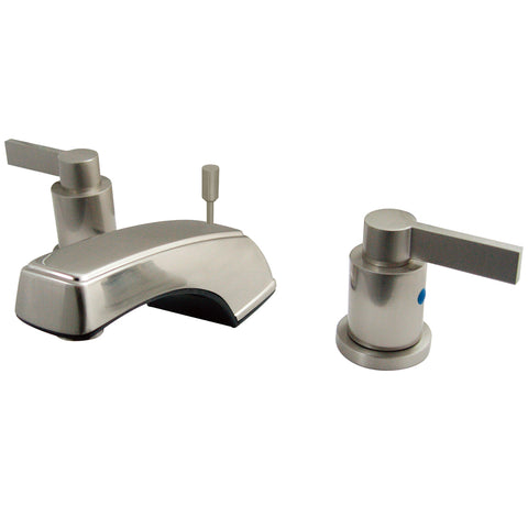 Kingston Brass KB8928NDL Widespread Lavatory Faucet, Satin Nickel - Satin Nickel