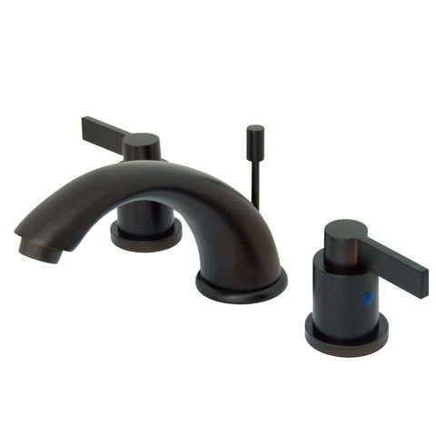 Kingston Brass KB8965NDL Widespread Lavatory Faucet, Oil Rubbed Bronze - Oil Rubbed Bronze