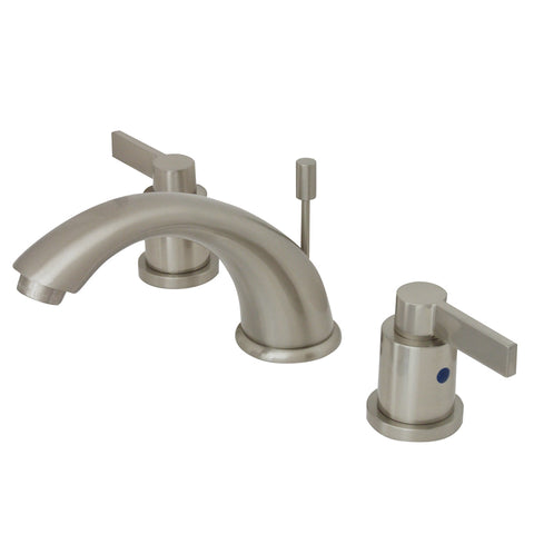 Kingston Brass KB8968NDL Widespread Lavatory Faucet, Satin Nickel - Satin Nickel