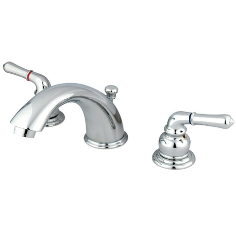 Kingston Brass KB961 Widespread Lavatory Faucet, Polished Chrome - Polished Chrome