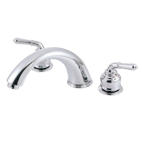 Kingston Brass  KC361 Magellan Roman Tub Filler with Lever Handle - Polished Chrome