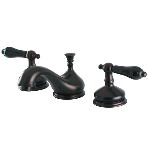 Kingston Brass KS1165PKL Widespread Lavatory Faucet, Oil Rubbed Bronze - Oil Rubbed Bronze