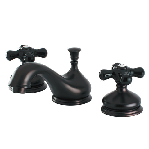 Kingston Brass KS1165PKX Widespread Lavatory Faucet, Oil Rubbed Bronze - Oil Rubbed Bronze