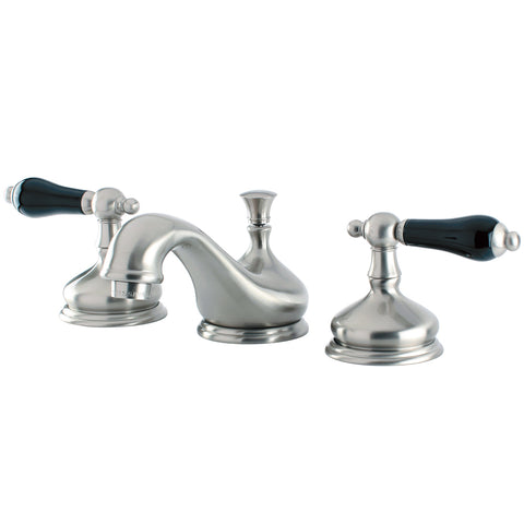 Kingston Brass KS1168PKL Widespread Lavatory Faucet, Satin Nickel - Satin Nickel