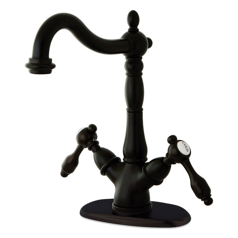 Kingston Brass KS1495TAL Vessel Sink Faucet, Oil Rubbed Bronze - Oil Rubbed Bronze