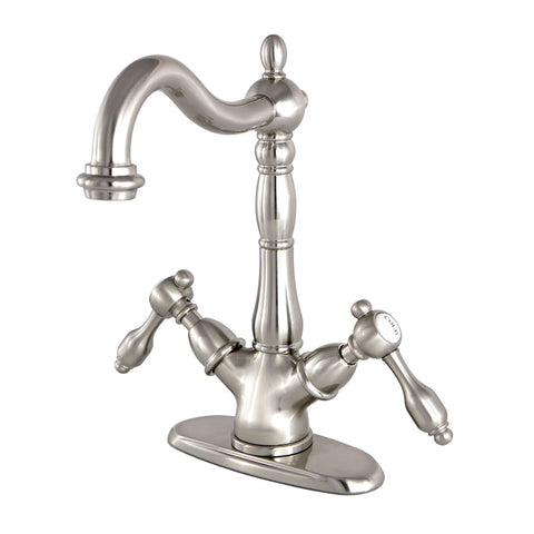 Kingston Brass KS1498TAL Vessel Sink Faucet, Satin Nickel - Satin Nickel